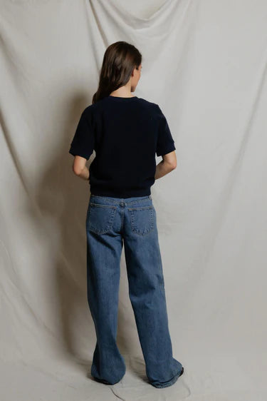 Kennedy Short Sleeve Crew | Navy