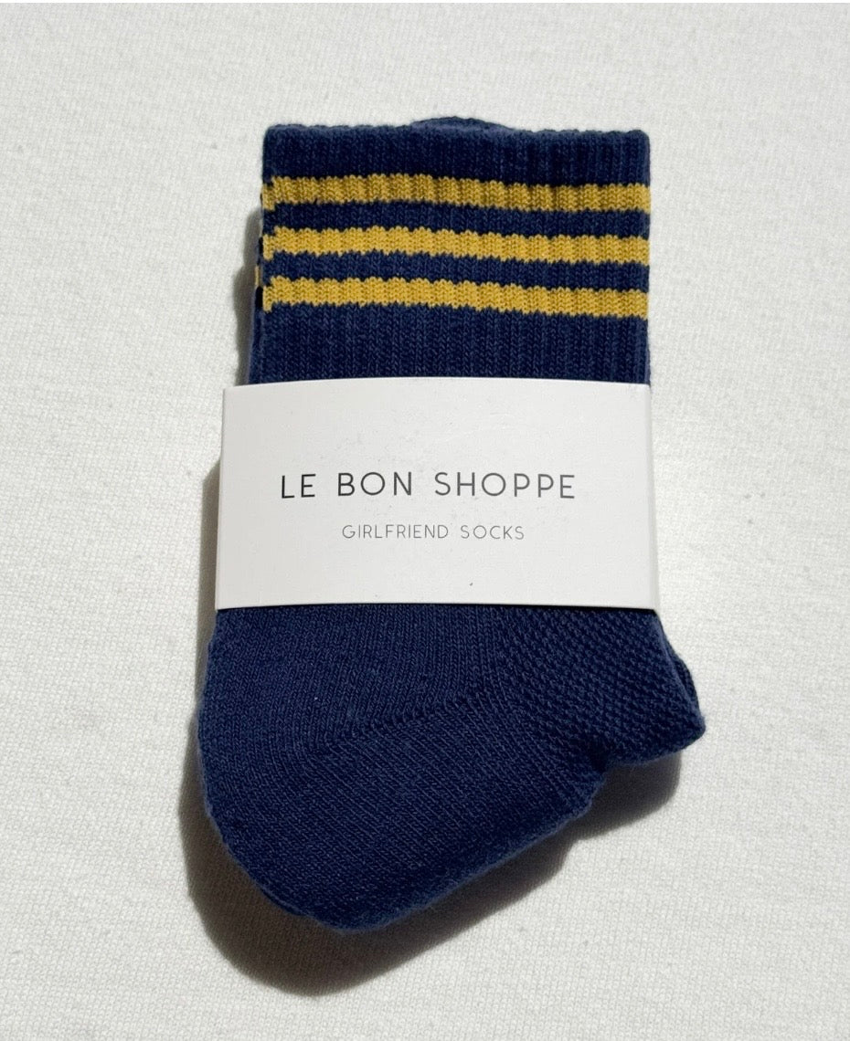 Girlfriend Sock | Navy