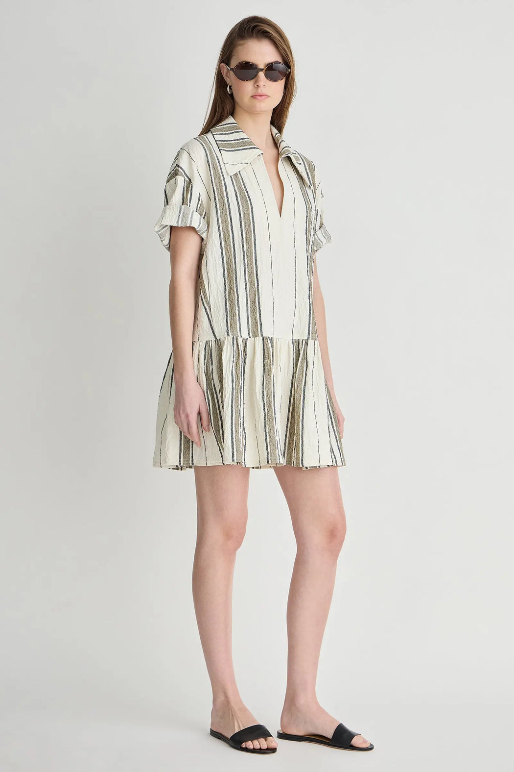 Stripe Rowan Mini | Affogato Stripe