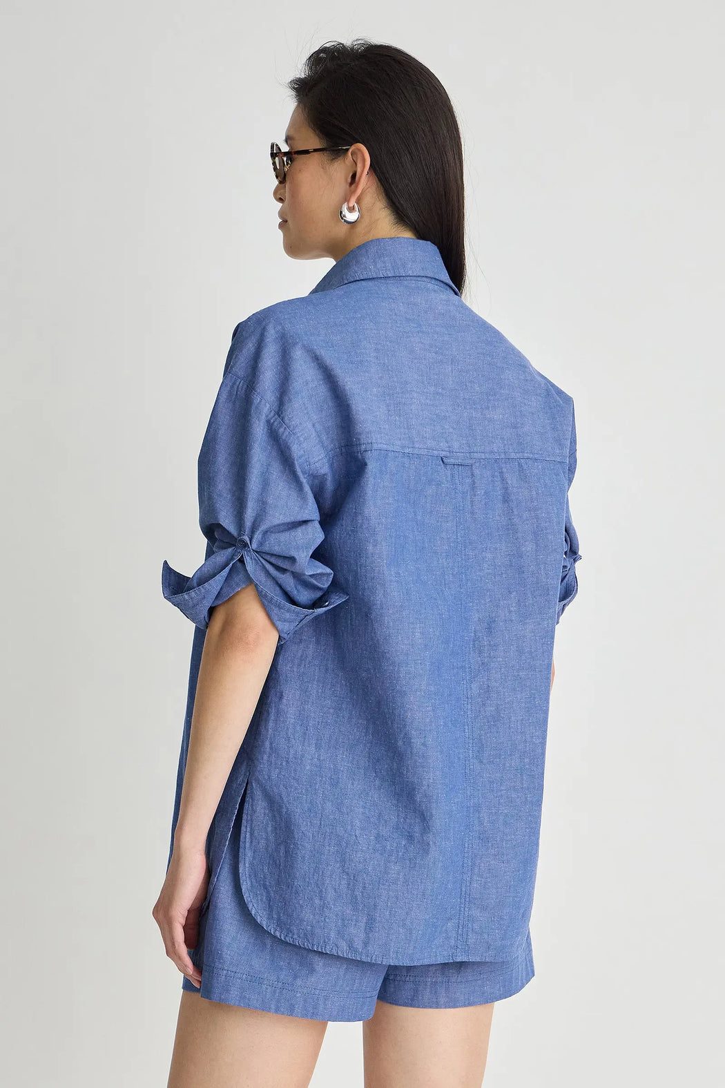 Isolde Button Down | Chambray
