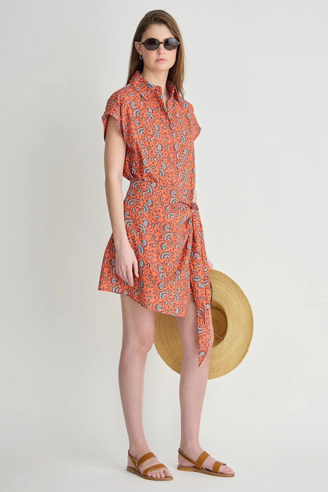 San Vito Sarong | Night Blooms Firecracker