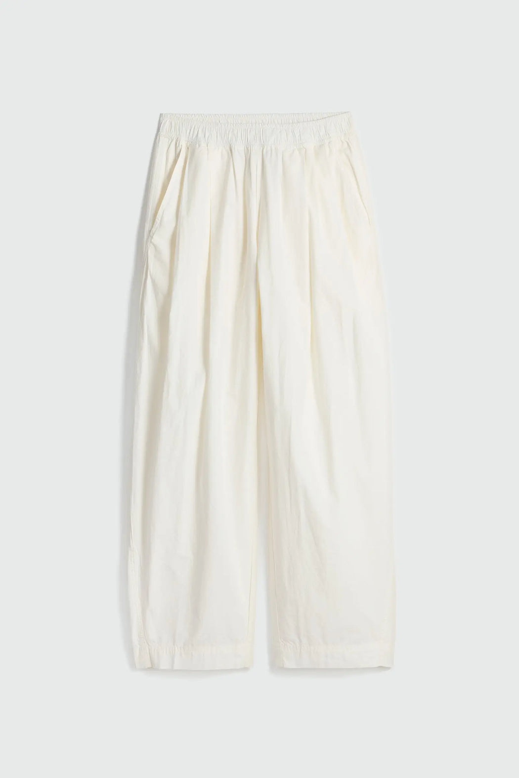 Spa Pleat Pant | Cream