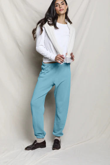 Stevie Sweatpant | Milky Blue