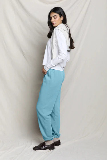 Stevie Sweatpant | Milky Blue
