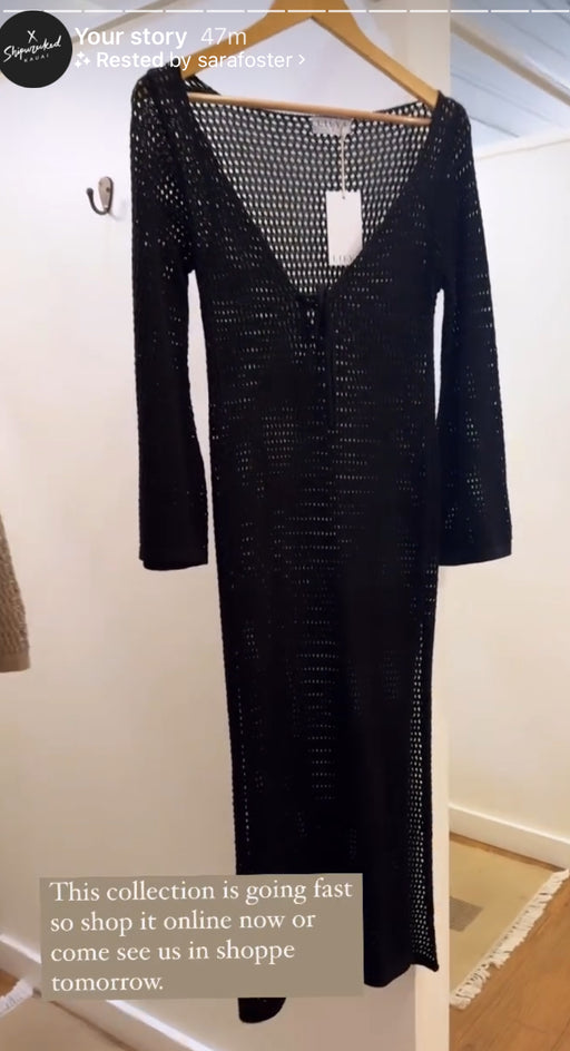 Zohara Knit Dress l Black