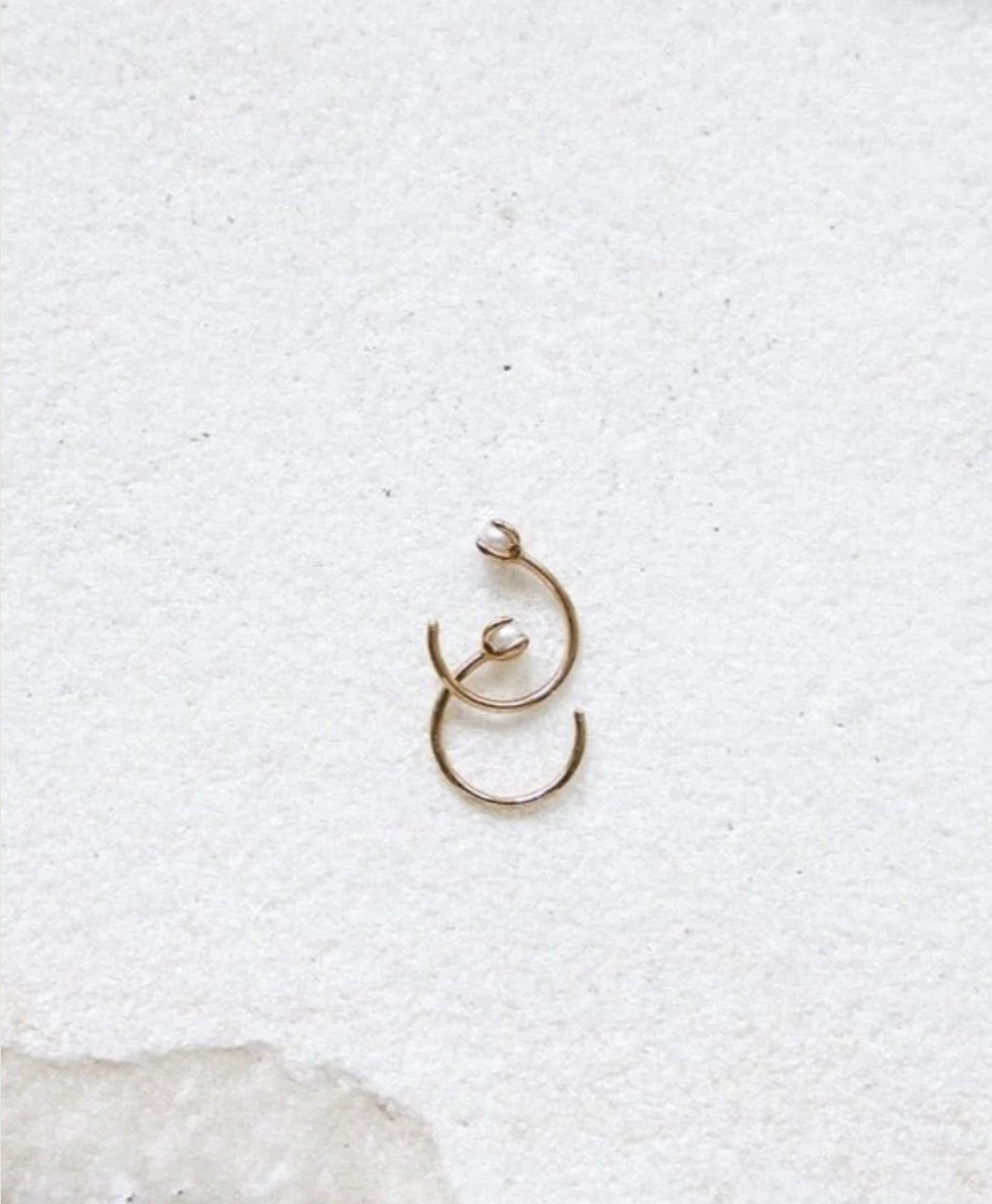 Pearl Hook Earring