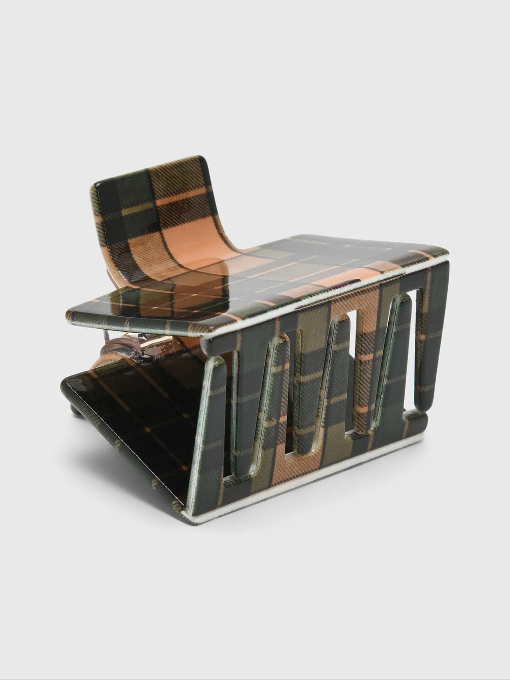 Pia Clip | Classic Plaid