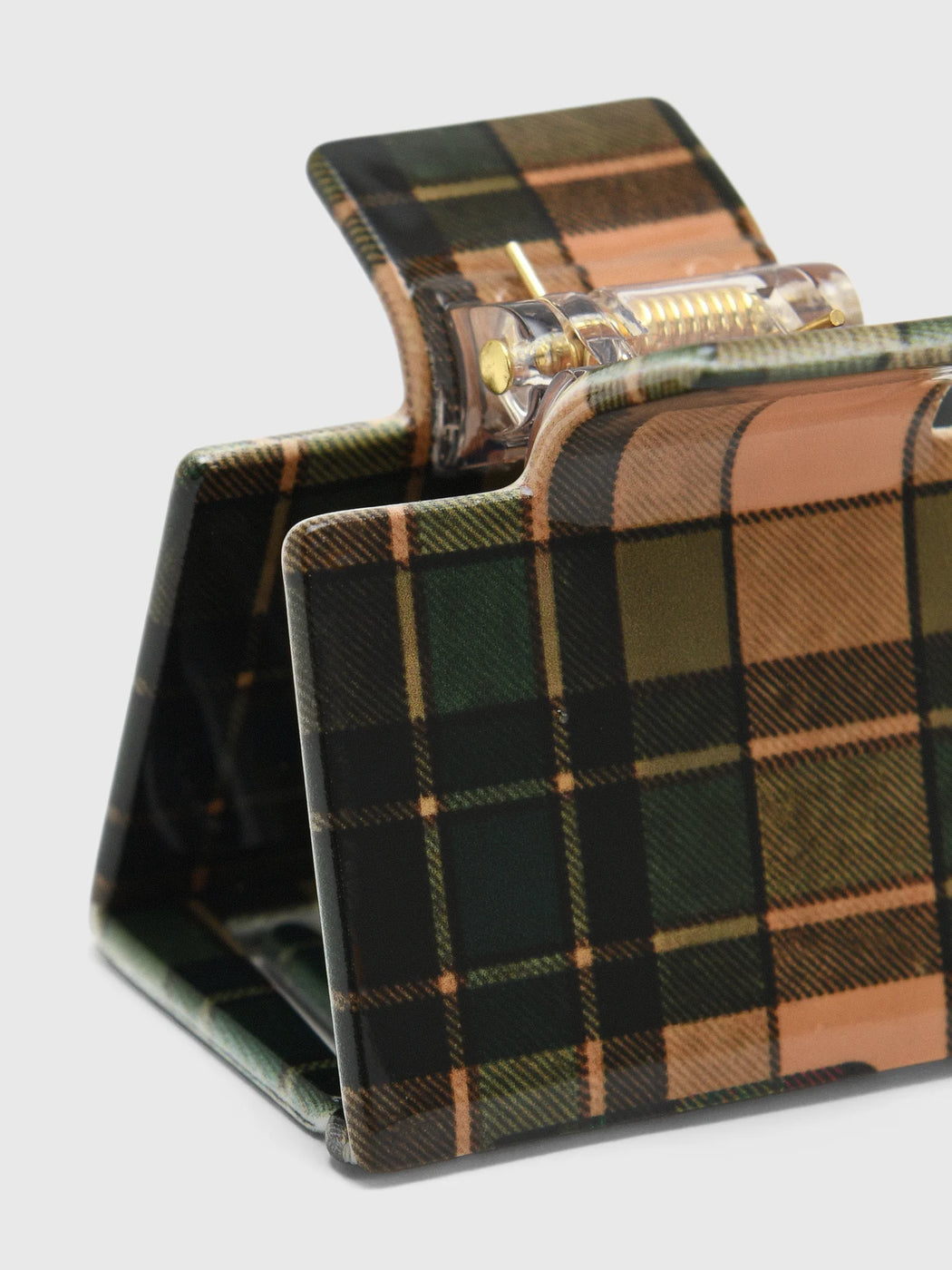 Pia Clip | Classic Plaid