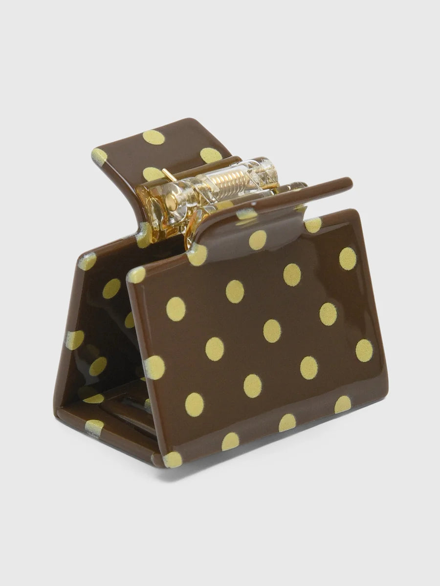 Pia Clip | Maize Polka Dot