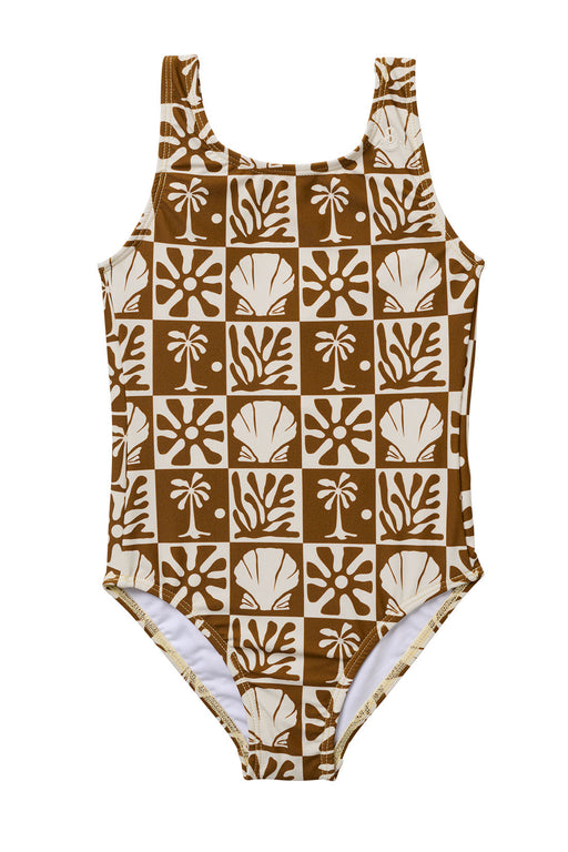 Beach Checks One Piece | Coconut