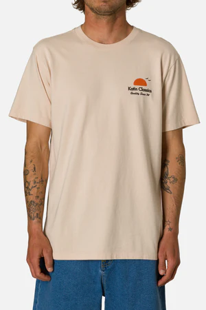 Auana Tee | Almond Peach