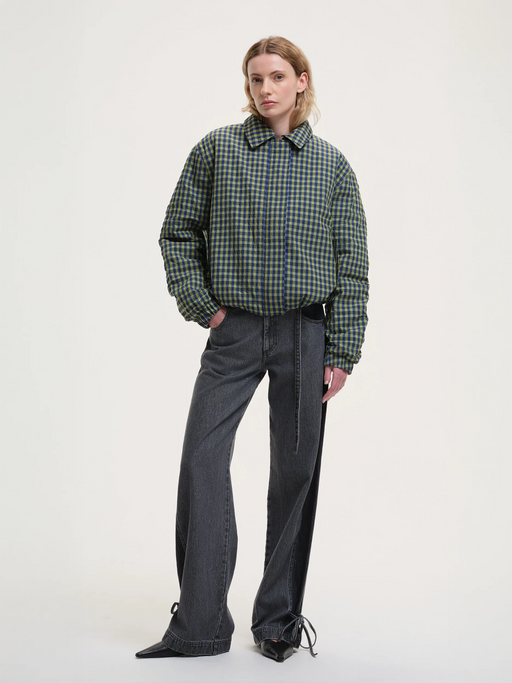 Jute Bomber Jacket | Green