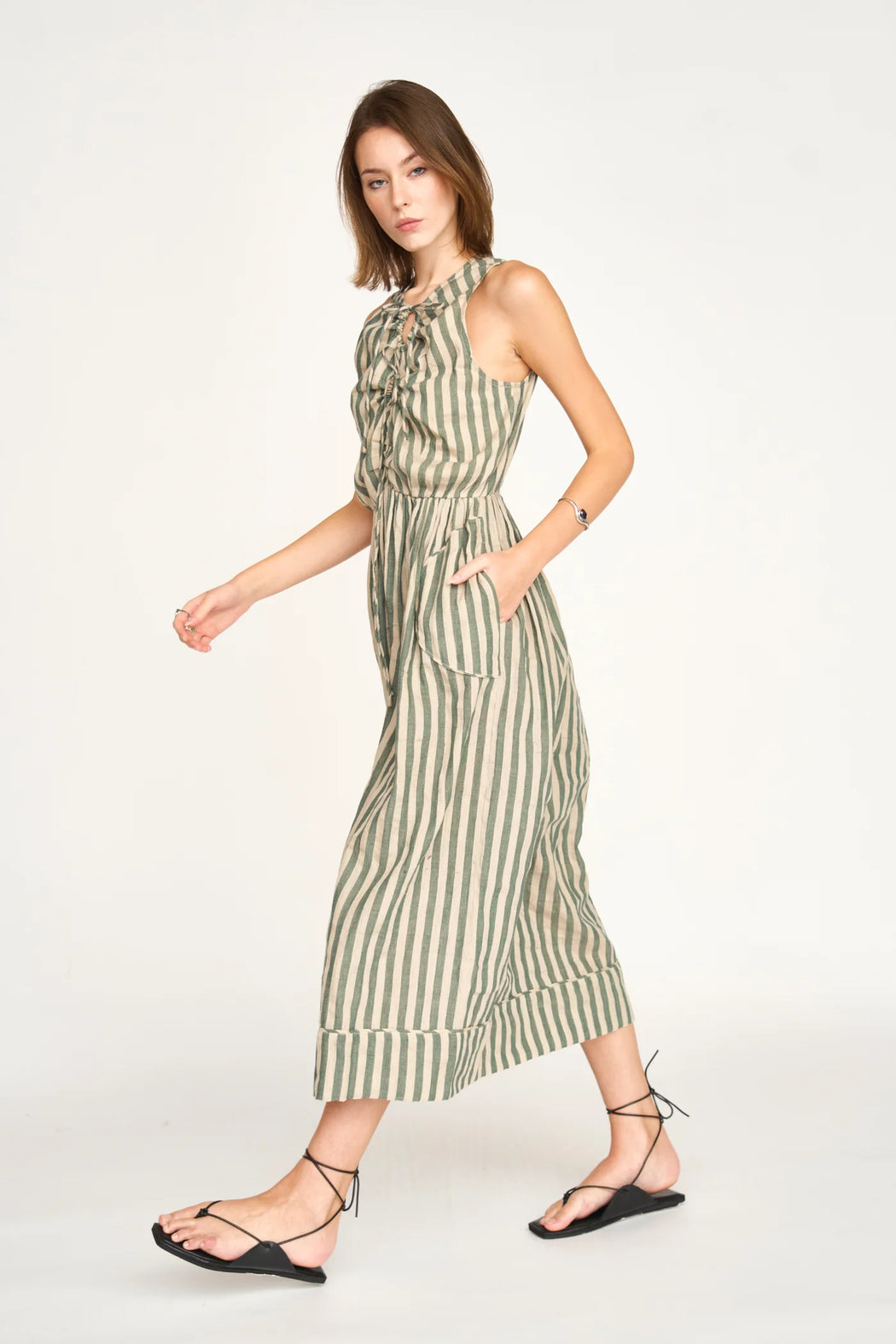 Cerritos Dress | Safari Stripe