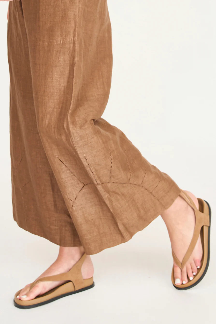 Mirth Pant | Brownie Linen