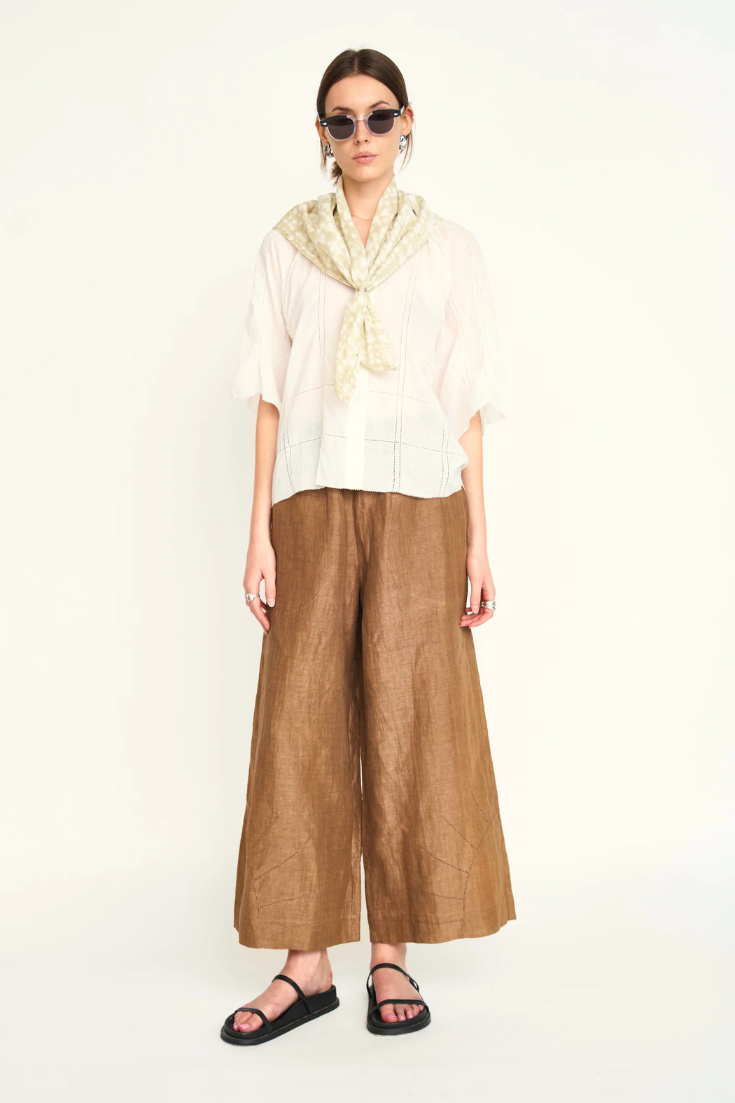 Mirth Pant | Brownie Linen