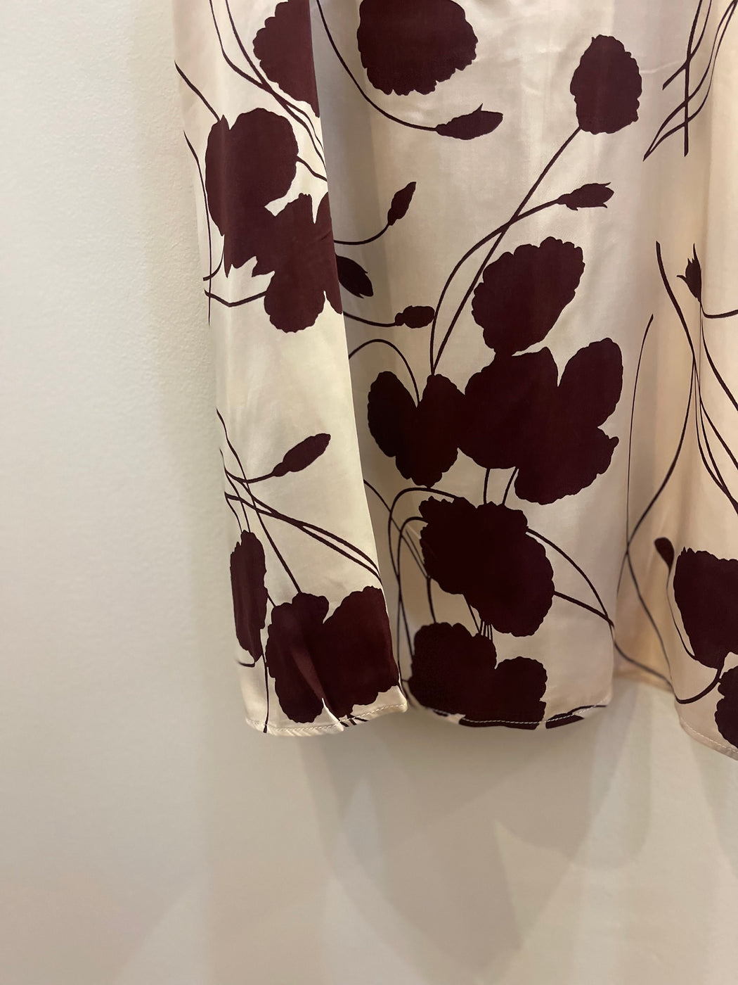 Phylis Mini Dress | Dandelion Floral Bordeaux