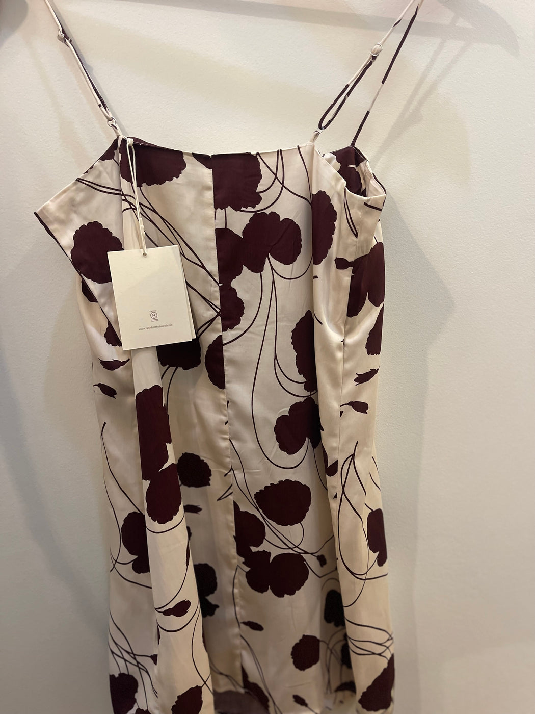 Phylis Mini Dress | Dandelion Floral Bordeaux
