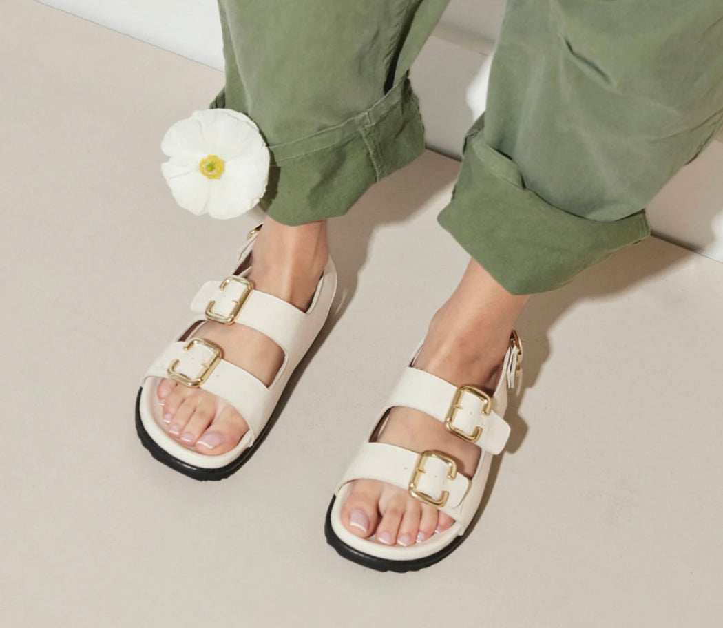 Piper Buckled Footbed Sandal