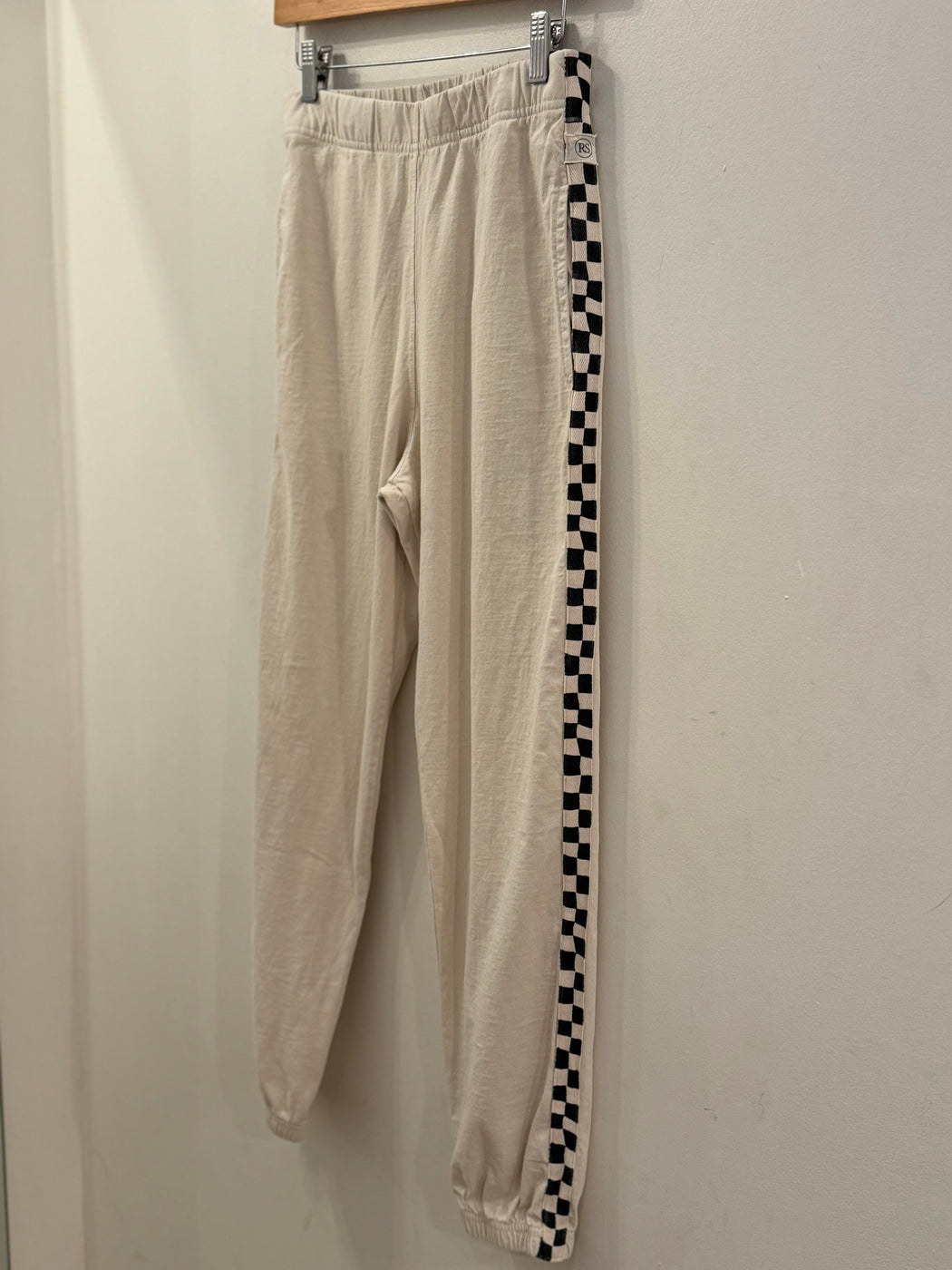 Slater Pant | Vanilla Checkerboard Exclusive