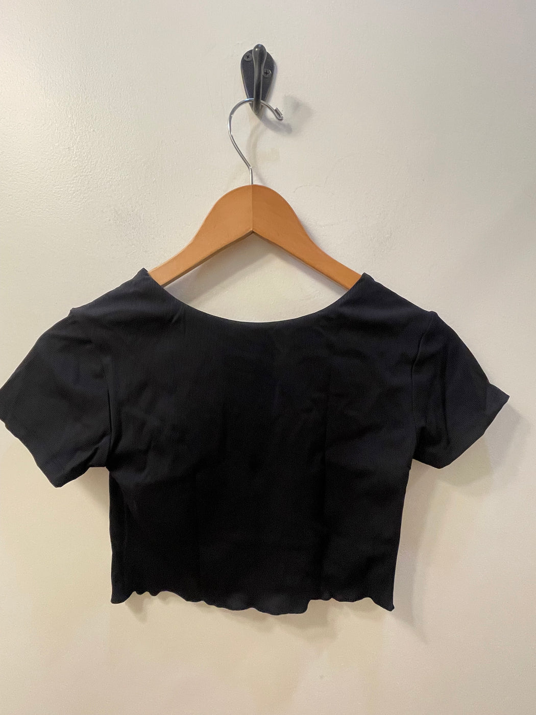 Baby Top | Black Rib