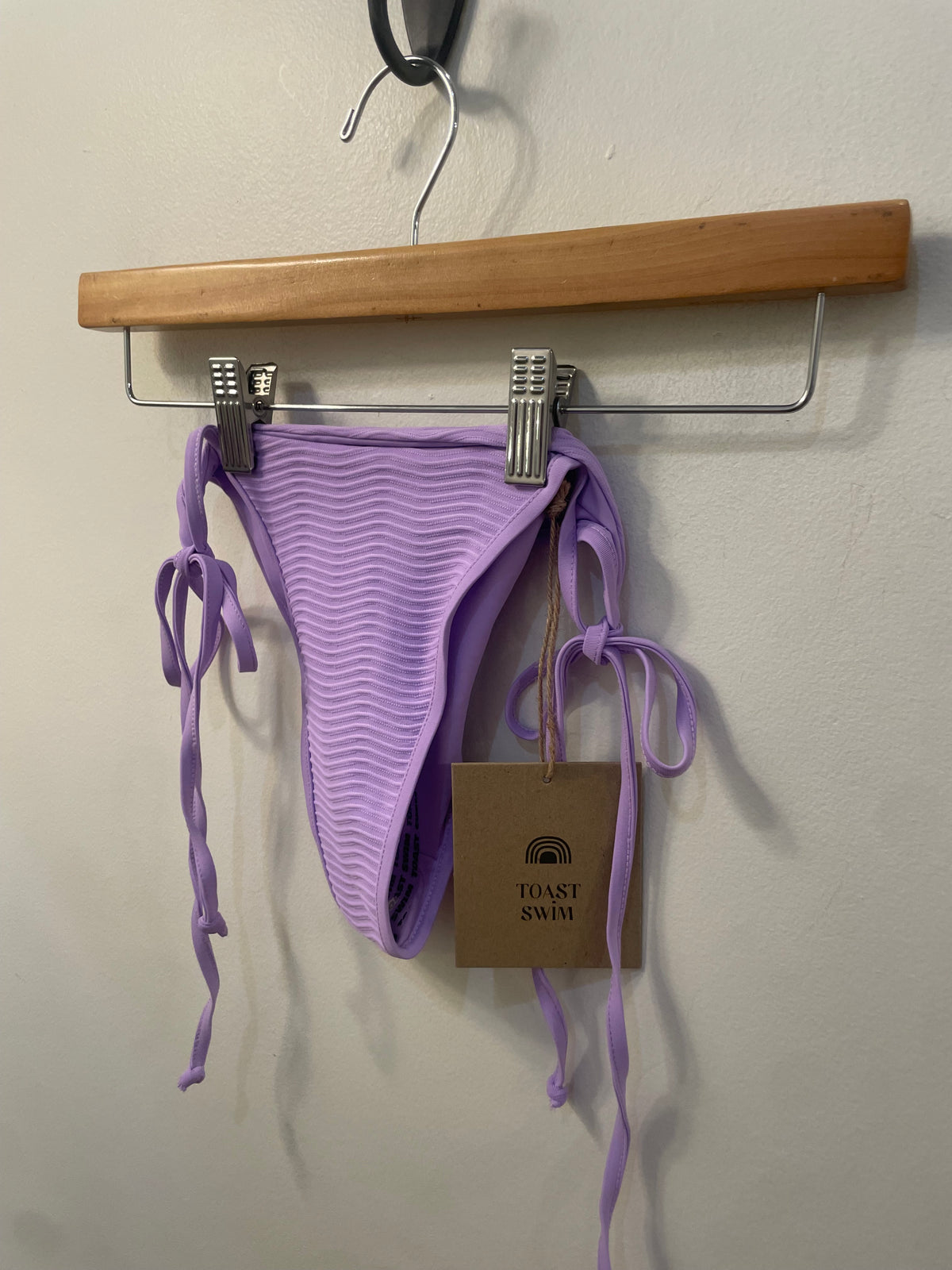 Bind Tie Side Bottom | Aster Wave — Shipwrecked Kauai