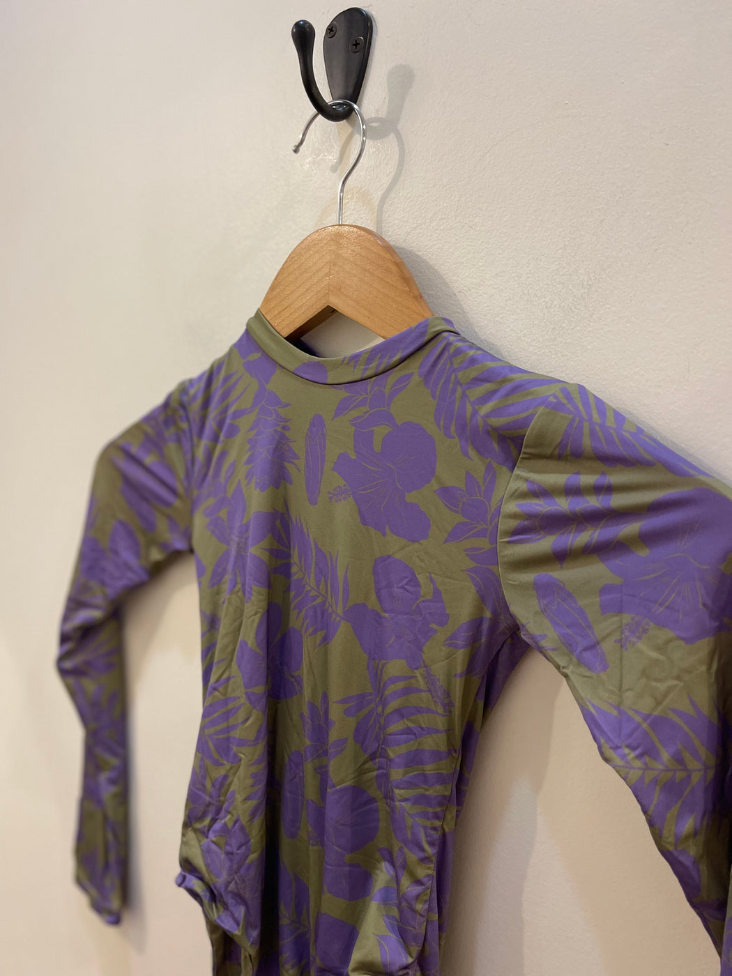 Littles Long Sleeve Bodysuit | Olive Oasis