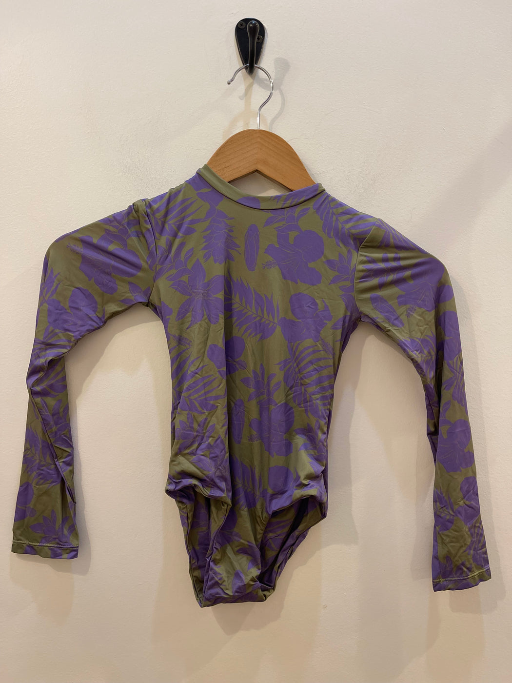 Littles Long Sleeve Bodysuit | Olive Oasis