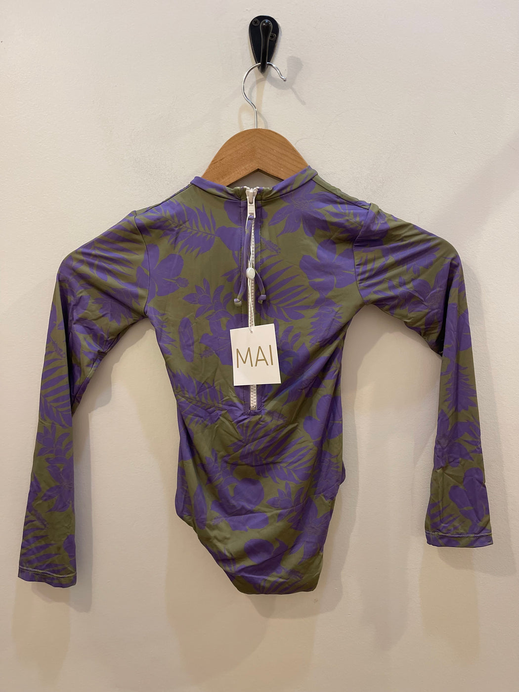 Littles Long Sleeve Bodysuit | Olive Oasis