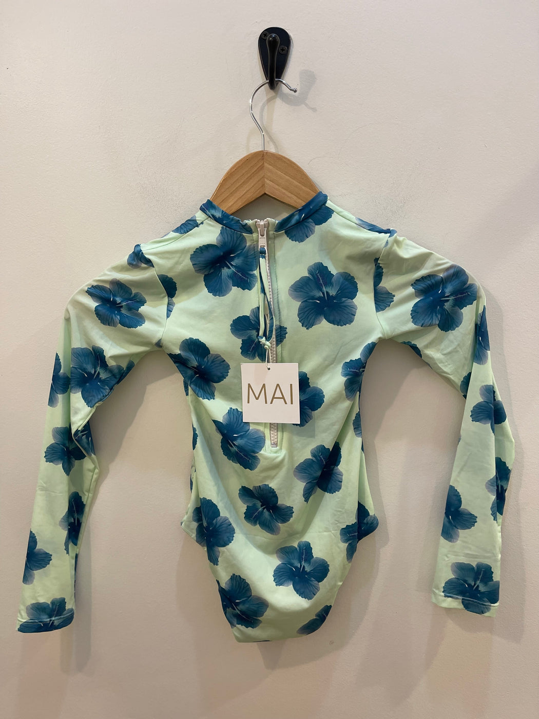 Littles Long Sleeve Bodysuit | Mint Blossom