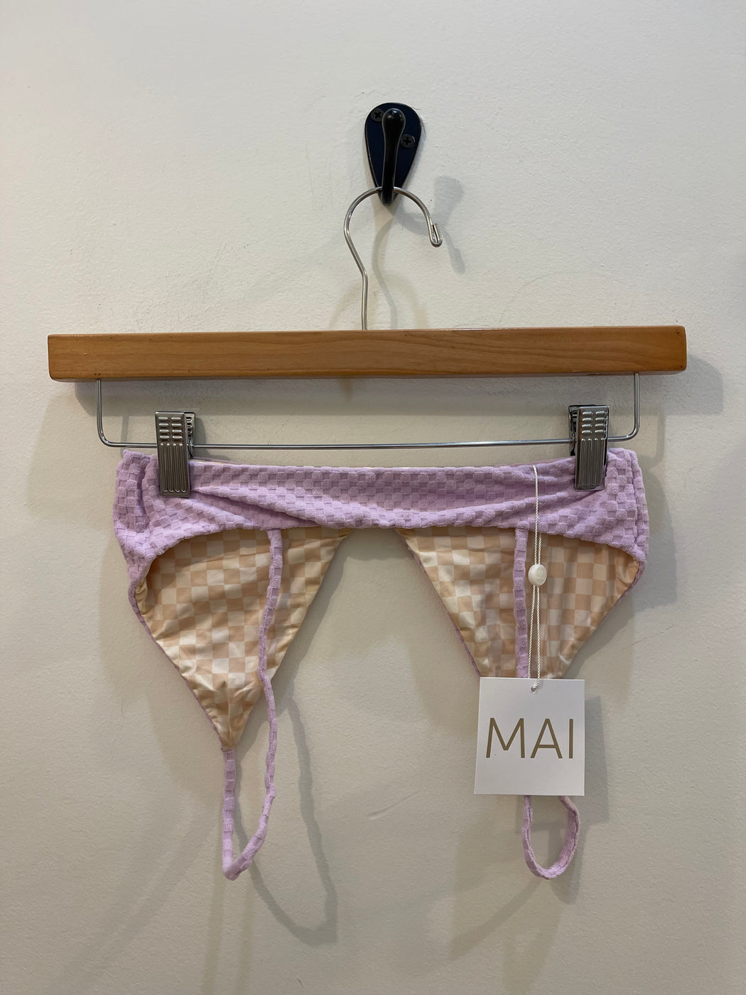 Everyday Top | Lilac Terry Check