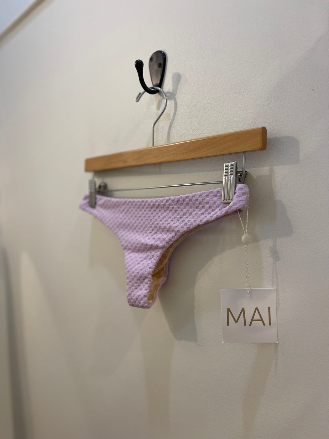 Everyday Bottom | Lilac Terry Check