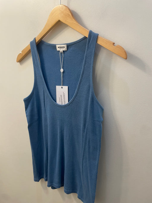 Tina Scoop Tank | Tranquil Blue