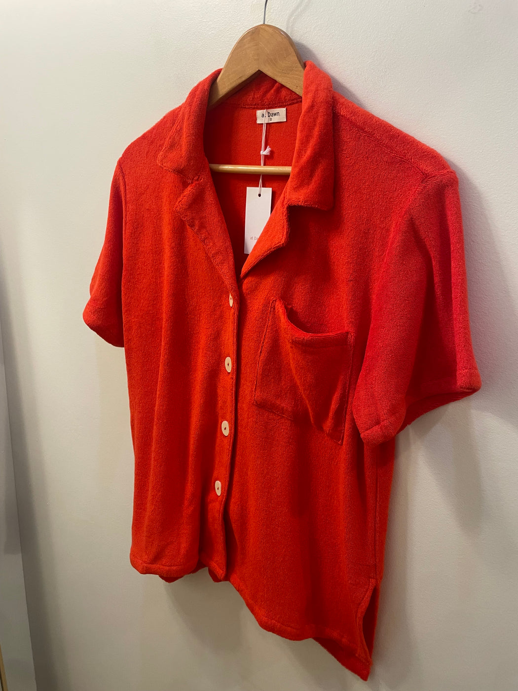 Terry Shirt | Tomato