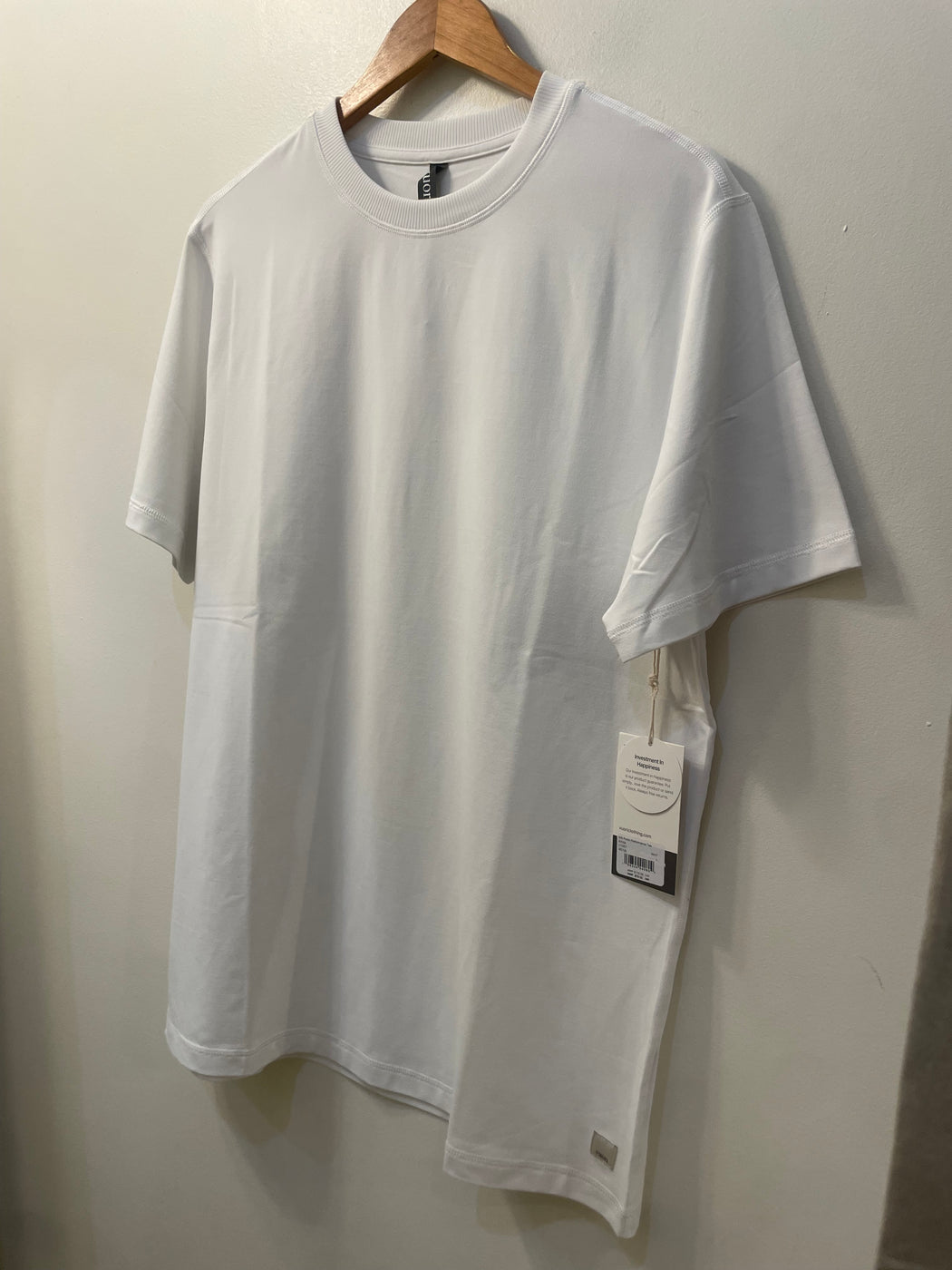 S/S Ponto Performance Tee | White