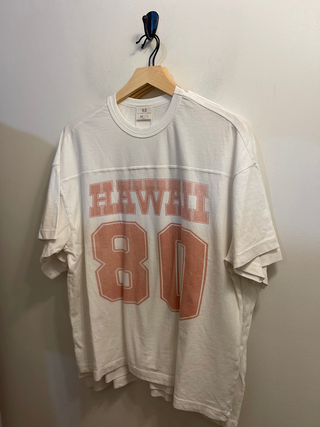 HAWAII Vintage Tee | Cream/Peach