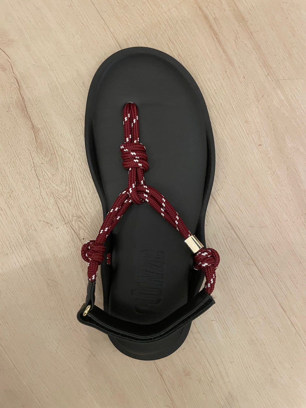 Flo Sandal | Bordeaux