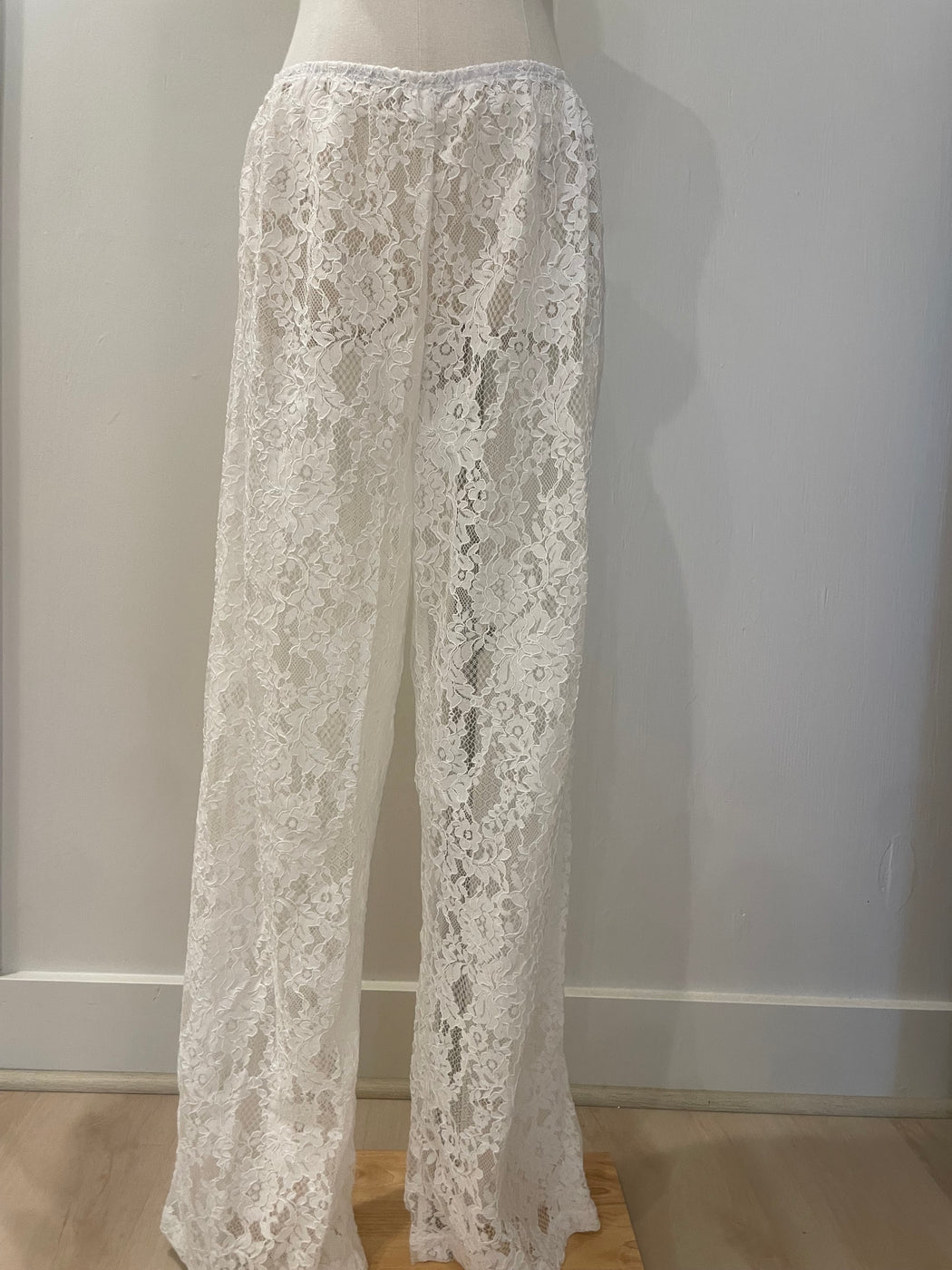 Coconut Pant | White Lace