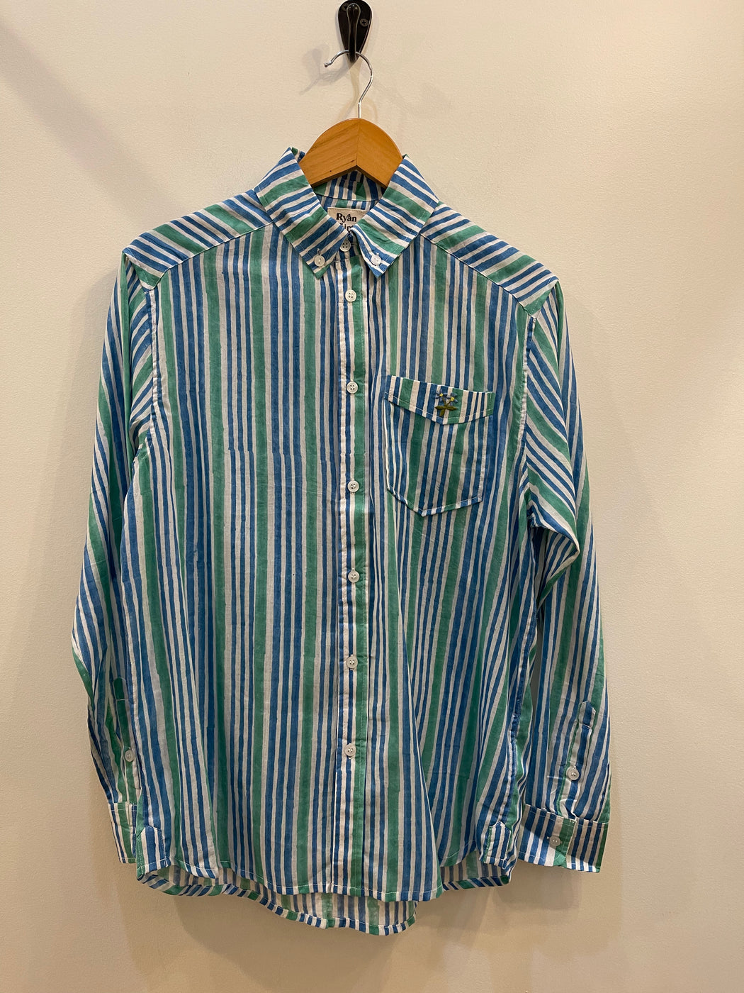 Ryan Shirt | Market Sea Stripe