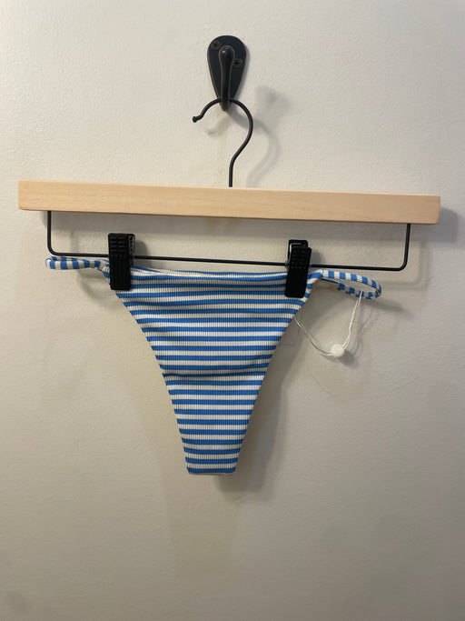 EXCLUSIVE String Bottom | French Stripe Ribbed