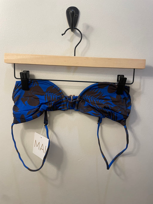 EXCLUSIVE Costa Top | Blue Mocha Floral