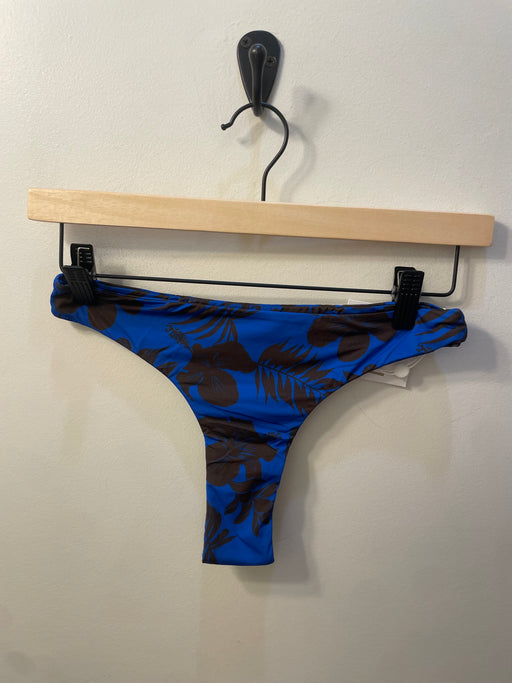 EXCLUSIVE High Hip Bottom | Blue Mocha Floral