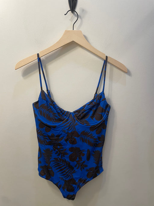 EXCLUSIVE Costa Bodysuit | Blue Mocha Floral