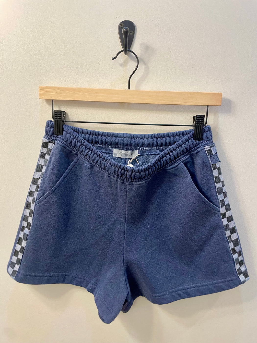Studio Shorts | Navy Checker