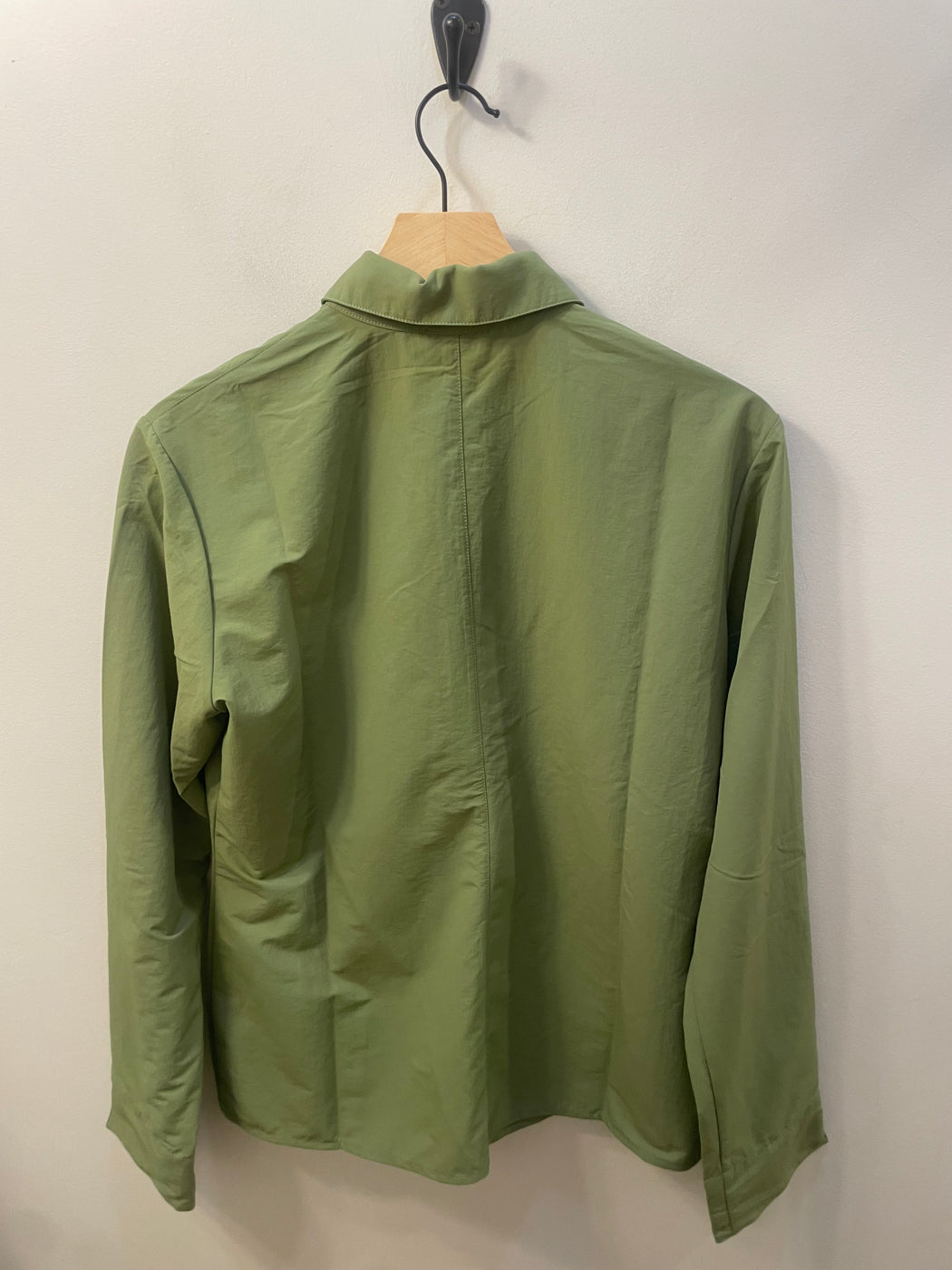 Long Sleeve Button Up Shirt | Green
