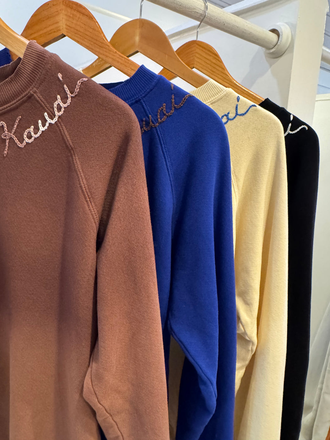 Kauai Embroidered Sweatshirts