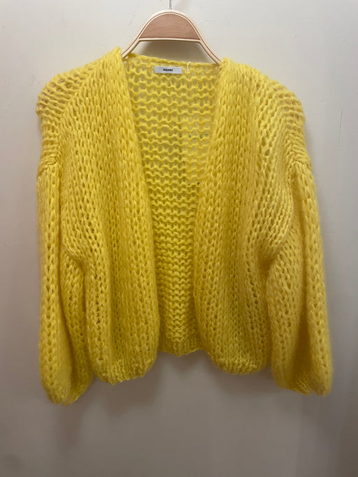 Mohair Bomber Cardigan | Sun