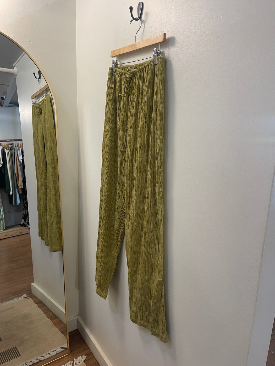 Poppy Pant | Olive Stone