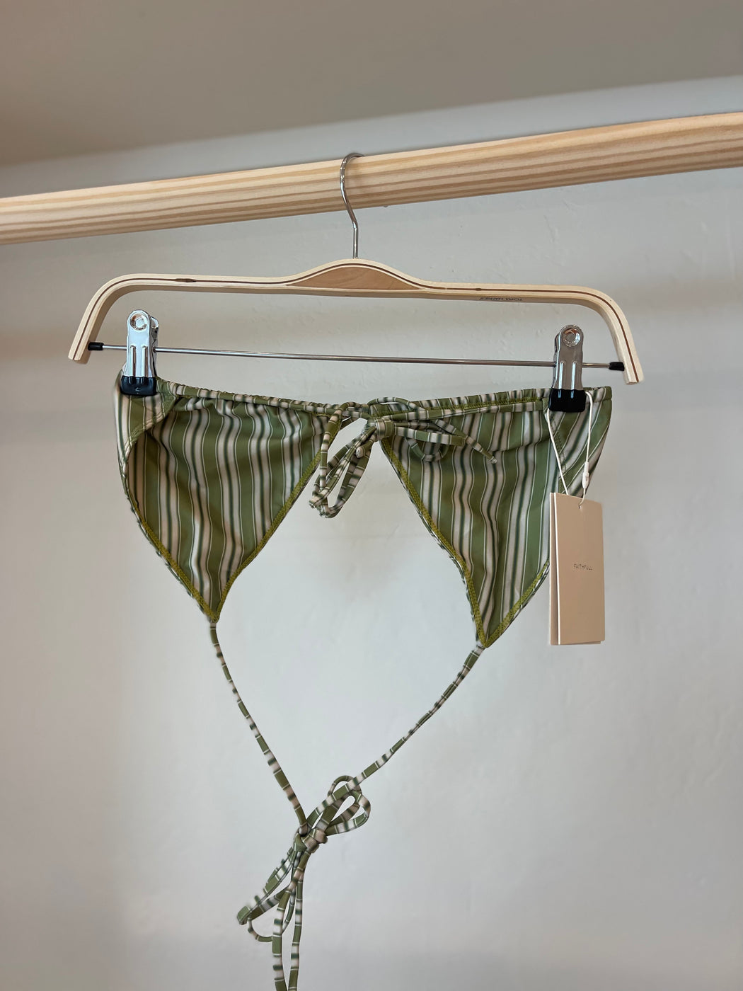 Arabella Bikini Top | Ombré Stripe Juniper