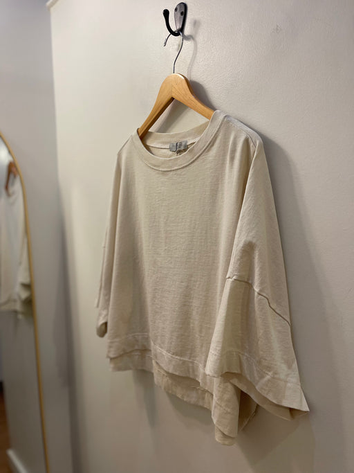 East West Tee | Cream