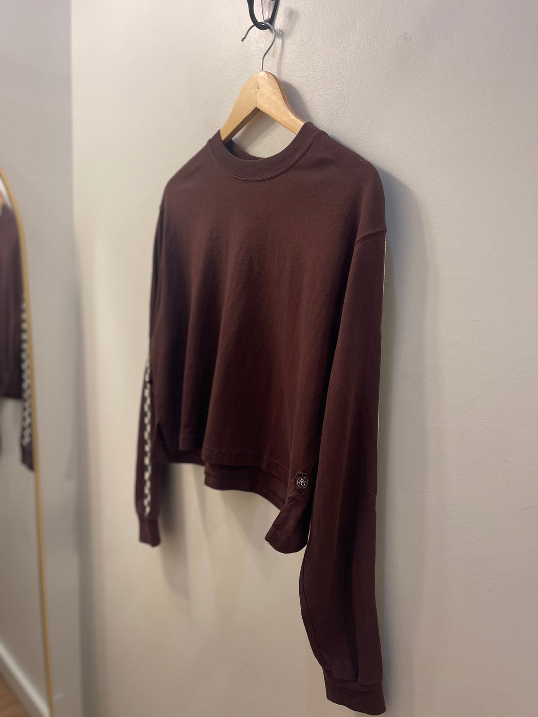 Gents Long Sleeve | Chocolate Checker